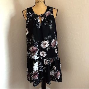 C+E Floral MIDI Dress Medium